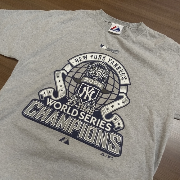 Majestic Other - NEW YORK YANKEES T-SHIRT 👕 2009 WORLD SERIES MLB Majestic Other - NEW YORK YANKEES T-SHIRT 👕 2009 WORLD SERIES MLB